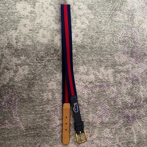 Vintage Lacoste belt - navy and red in excellent condition. 36/90 size